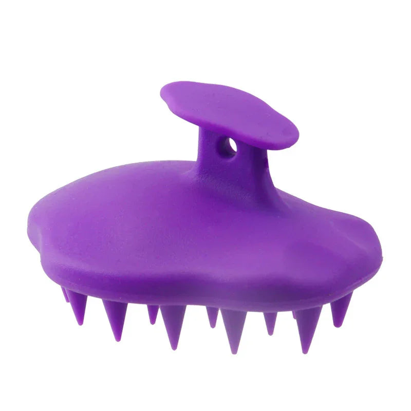 Premium Silicone Scalp Massager & Exfoliating Brush